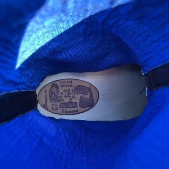 Rosa Mosa Vintage Carpet Tapestry Leather Boots NIB RARE! - Picture 9 of 13